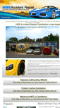 Mobile Screenshot of hbraccidentrepair.co.uk